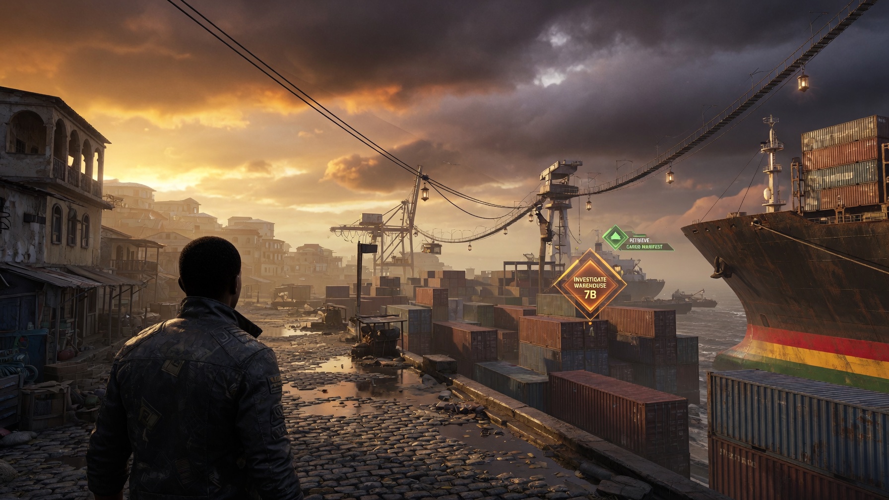 Daredevils of the Harbour City — Harbour concept still